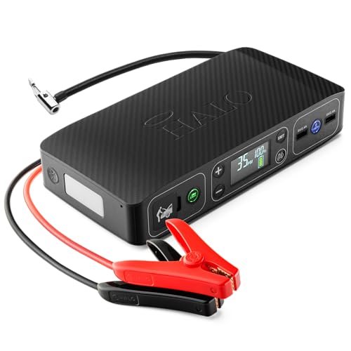 Halo Bolt Air Portable Jump Starter & Air Compressor