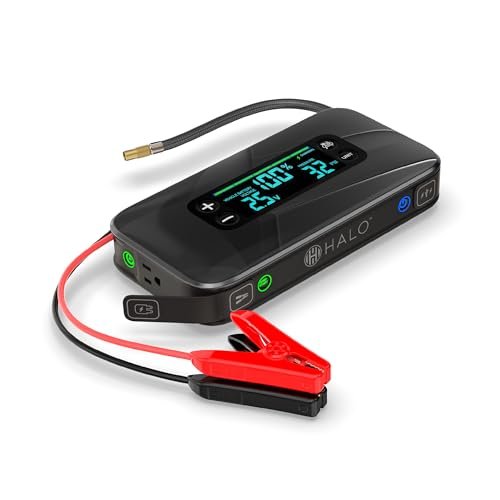 Halo Bolt Ultimate Portable Jump Starter & Power Bank
