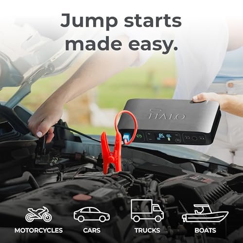 Halo Bolt AC/DC Portable Jump Starter & Power Station